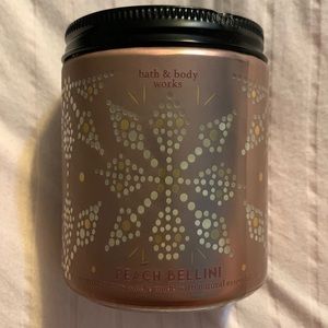 Bath and Body Works Single Wick Peach Bellini candle